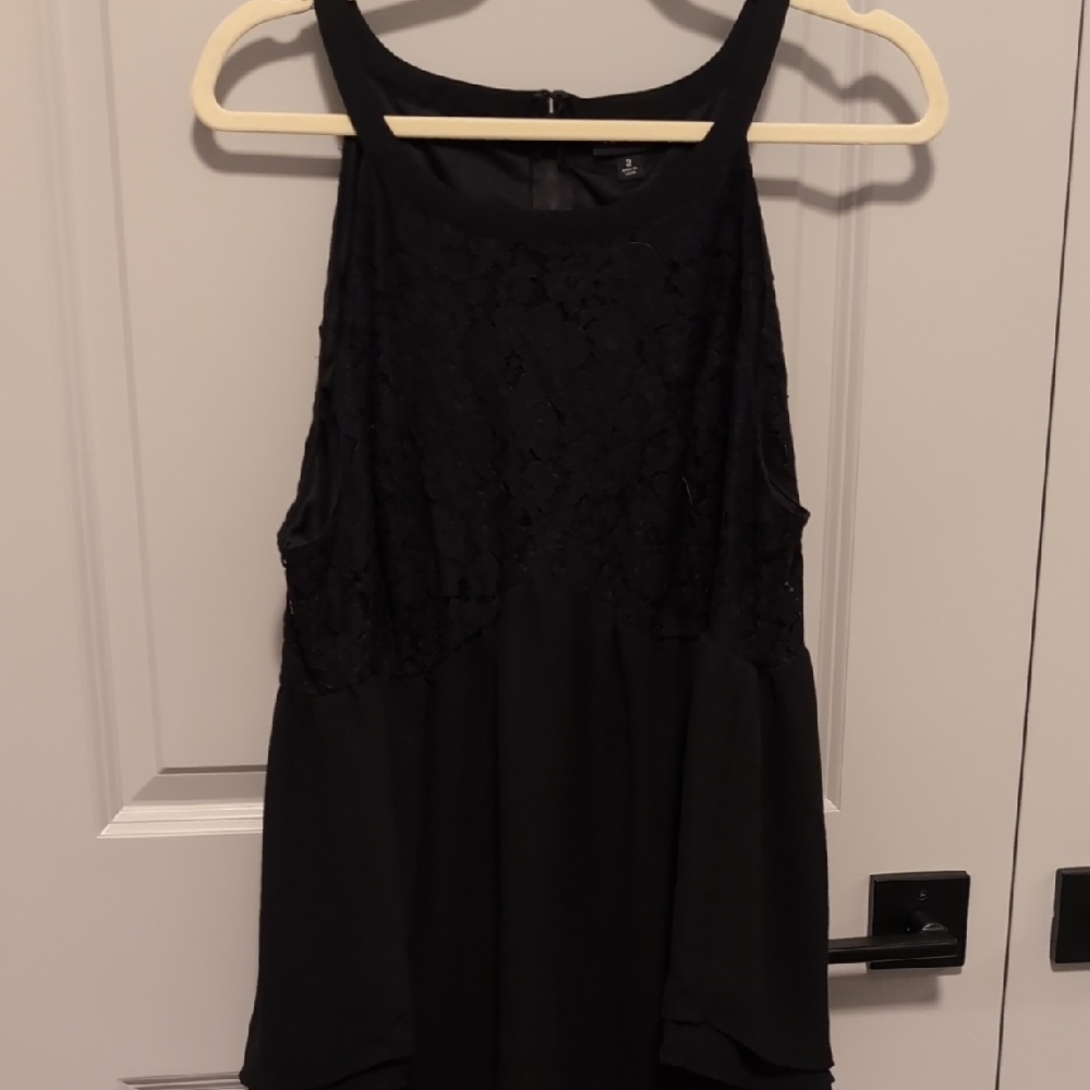 Torrid Black Lace Blouse